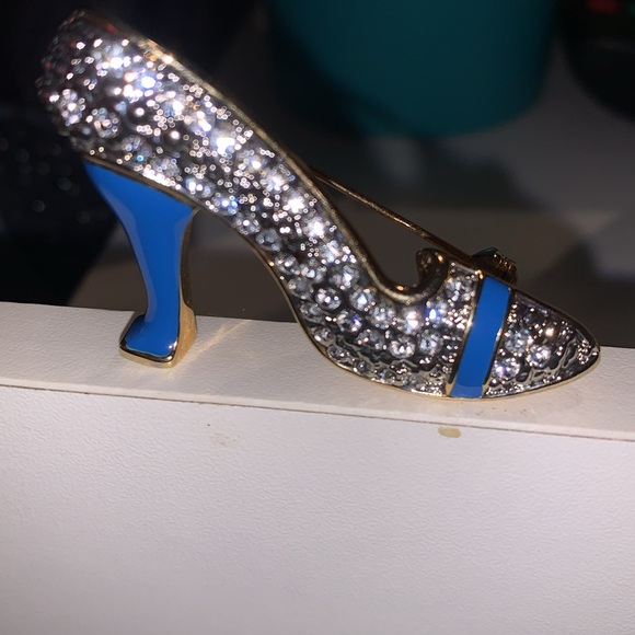 vintage brooch Jewelry - Vintage rhinestone Women's Shoe Brooch